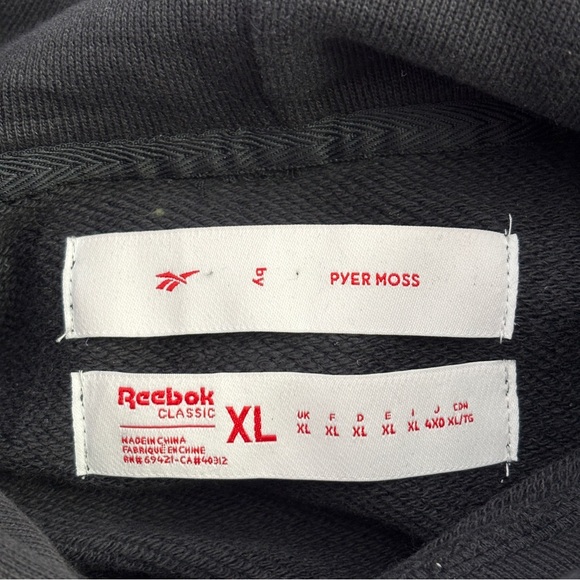 Pyer Moss Reebok Black Hoodie - Picture 3 of 7